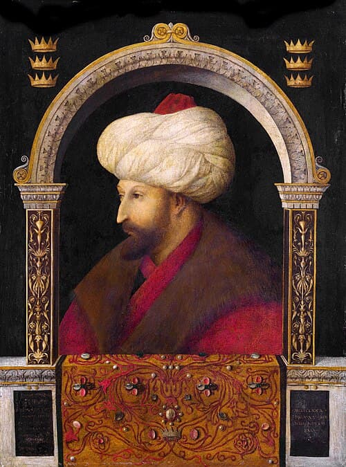 Bellini, Gentile - Sultan Mehmet II Bellini, Gentile - Sultan Mehmet II