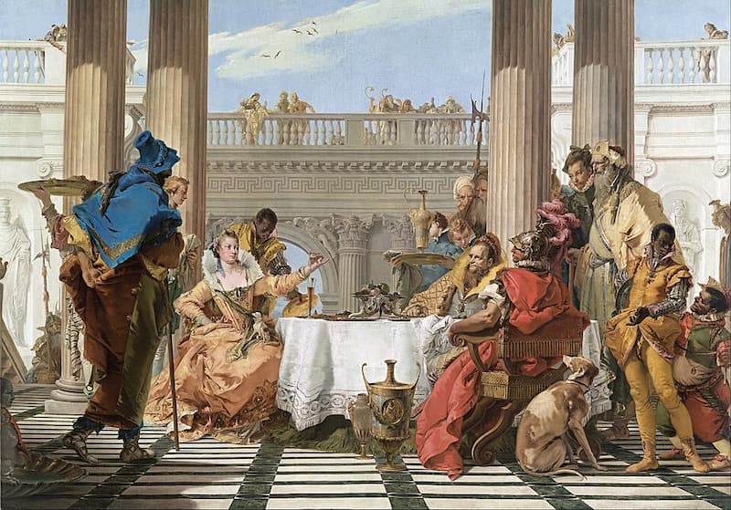 Πατέρες και γιοί - Giambattista Tiepolo - The Banquet of Cleopatra