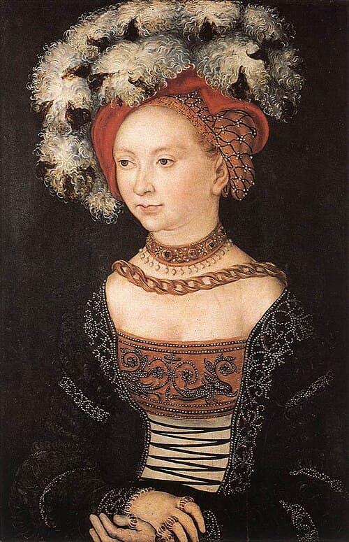 Lucas Cranach d.Ä. - Bildnis einer jungen Frau