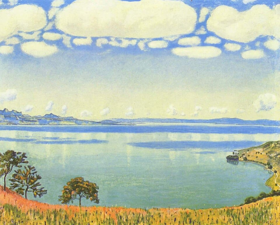 Ferdinand Hodler_Lake Geneva as seen from Chexbres, 1905
