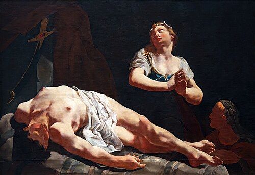 Judith and Holofernes by Giulia Lama(Par Didier Descouens — Travail personnel, Domaine public, https://commons.wikimedia.org/w/index.php?curid=135547952