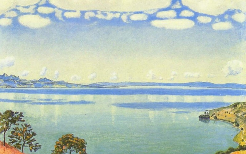 Ferdinand Hodler_Lake Geneva as seen from Chexbres, 1905
